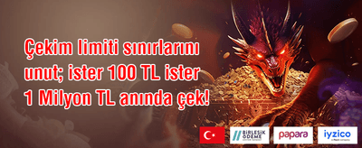 Devasa Hoş Geldin Bonusu promotion